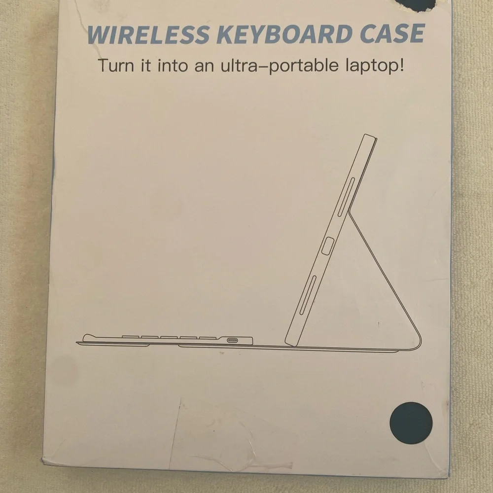 Wireless Keyboard Case - Black